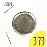 1884 Liberty Head nickel