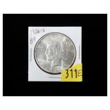 1926-S Peace dollar, BU