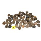 Lot of Canadian and Australian coins, 66 pcs.