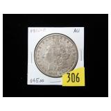 1901-O Morgan dollar, AU