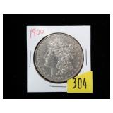 1900 Morgan dollar