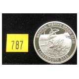 1 ounce .999 silver round