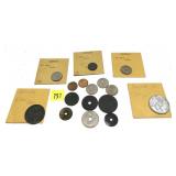 Lot of Danish coins, 16 pcs.