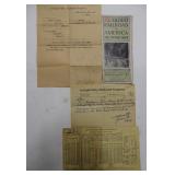 Lot: Railroad related paper & Time Tables