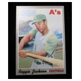 Reggie Jackson 1970 Topps #140 card