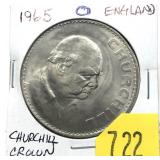 1965 British Churchill coin
