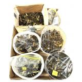 Large lot of assorted brass, includes 9mm,