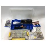 Lot, assorted fishing accessories including
