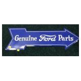 Genuine Ford Parts tin sign, 26" L