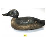 Early Wood Carve Duck Decoy