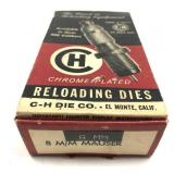 C-H Die Company 8mm Mauser 2-die set
