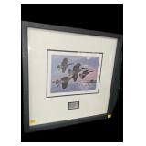 1985 Duck stamp and signed and numbered print,