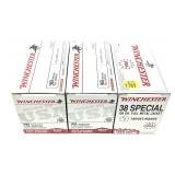 x3- Boxes of .38 SpL 130-grain FMJ Winchester