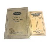 Lot: Ford "Model A" and Ford "Model T"