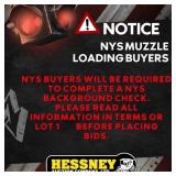 ATTENTION NYS Muzzle loading BUYERS
