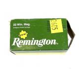 Winchester .22 Win. Mag cartridges, 50 rounds