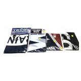 Lot:4- Flags , Trump won, Drain the Swamp, Lets
