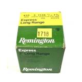 Box of .410 Ga. 3" No. 7 1/2 Remington shot shells