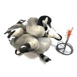 Set of 6 Green Head Gear Full Body Honker