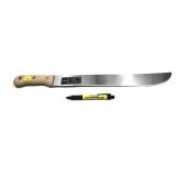 Corneta machete style knife, 16" blade