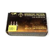 Box of 5.56 x 45mm 62-grain American Tactical