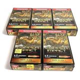 x5- Boxes of 6.5 Creedmoor 125-grain Copper Impact