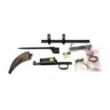 Lot, assorted Mauser parts and other parts