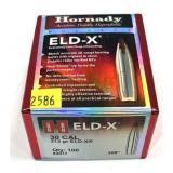 Hornady .30 Cal. 212 Gr. ELD-X, 100 pcs.