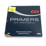 CCI 209 shotshell primers, 100 -NO SHIPPING