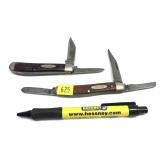 Lot, Case 6207 2-blade folding knife and Case