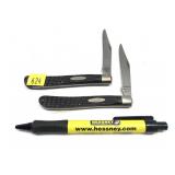 Lot, 2 Case 61048 1-blade folding knives