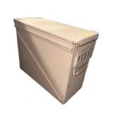 Large metal ammo can