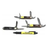 Lot, KaBar folding knives: 2-4-blade 1152 folding