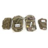 Lot: 4- Assorted Range Bag includes Camo Water