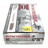 Box of .270 WIN 130-grain Power-Point Winchester