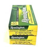 x2 Boxes of .35 Remington 150-grain Core-Lokt PSP