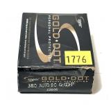 Box of .380 Auto 90-grain GDHP Personal Protection