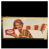 Vintage Genesee Beer sign, 7 1/2" x 15"