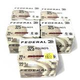x5- Boxes of .22 LR Federal Automatch cartridges,