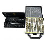 Lot: Socket Set and Drill Bit Set