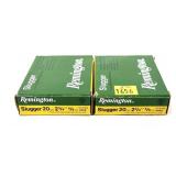 x2- Boxes of 20 Ga. 2.75" rifled hollow point