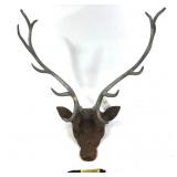 Early cast iron head with 12-point metal rack