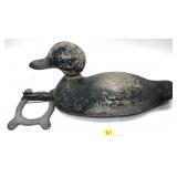 Early Wooden Duck Decoy with weight