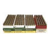 Lot, 9mm Luger reloaded cartridges, 3-Remington,