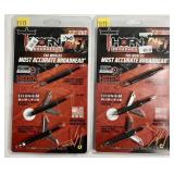 Lot:2-Thorn Broadheads 100 gr. Rift 3 per pack