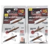 Lot: 2- Thorn Broadheads 125 gr. , 3 per pack