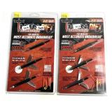 Lot:2-Thorn Broadheads 100 gr. Rift 3 per pack