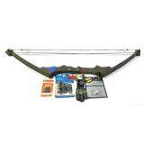 Bear Left Hand Compound Bow with accessories