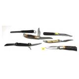 Lot:Assorted Camillus Folding Knives 5:1-Blade,