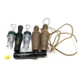 Lot: Assorted Duck Calls includes P.S. Olt , D.U